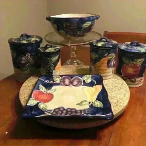 Ceramic 6 Piece Kitchen Set